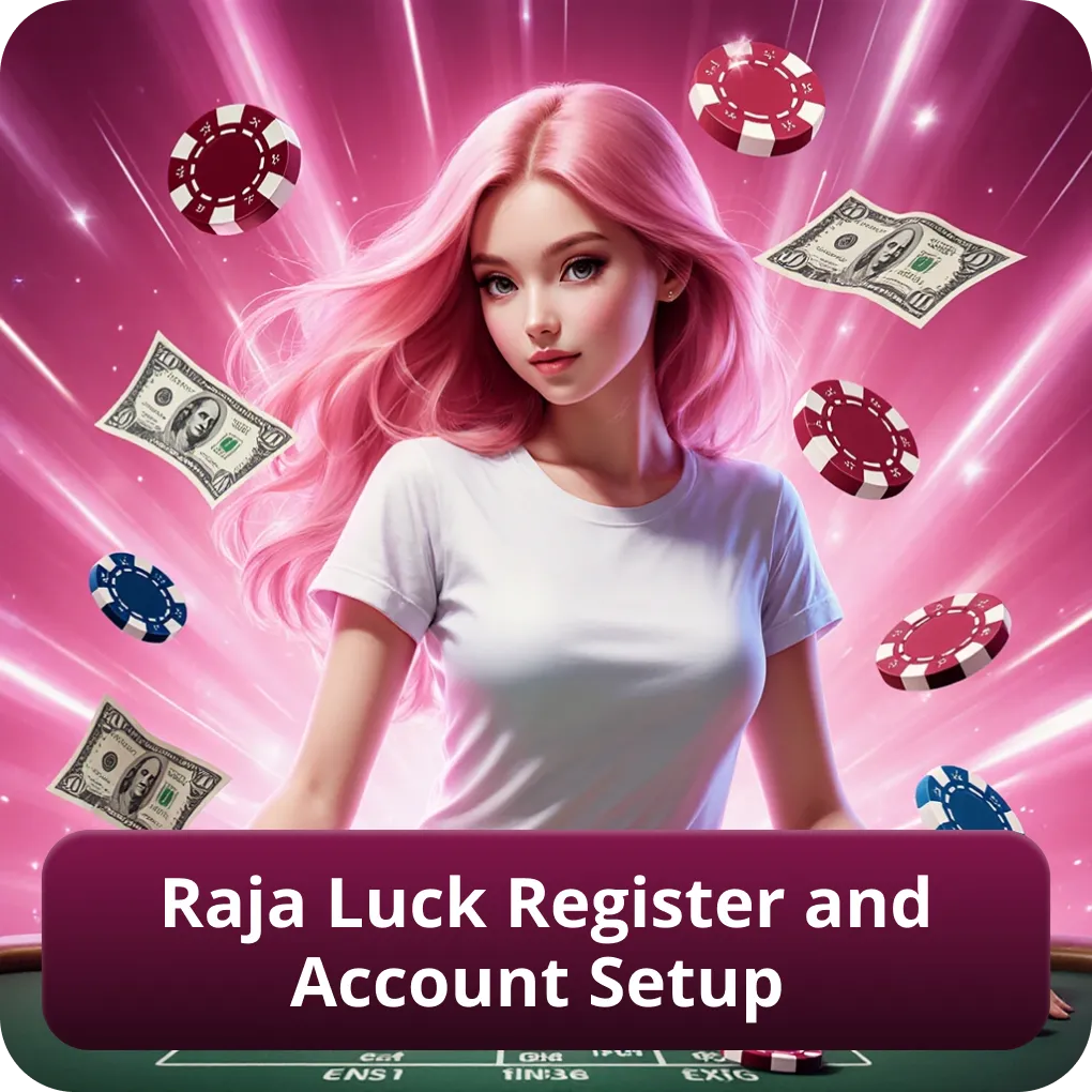 Raja Luck Register and Account Setup