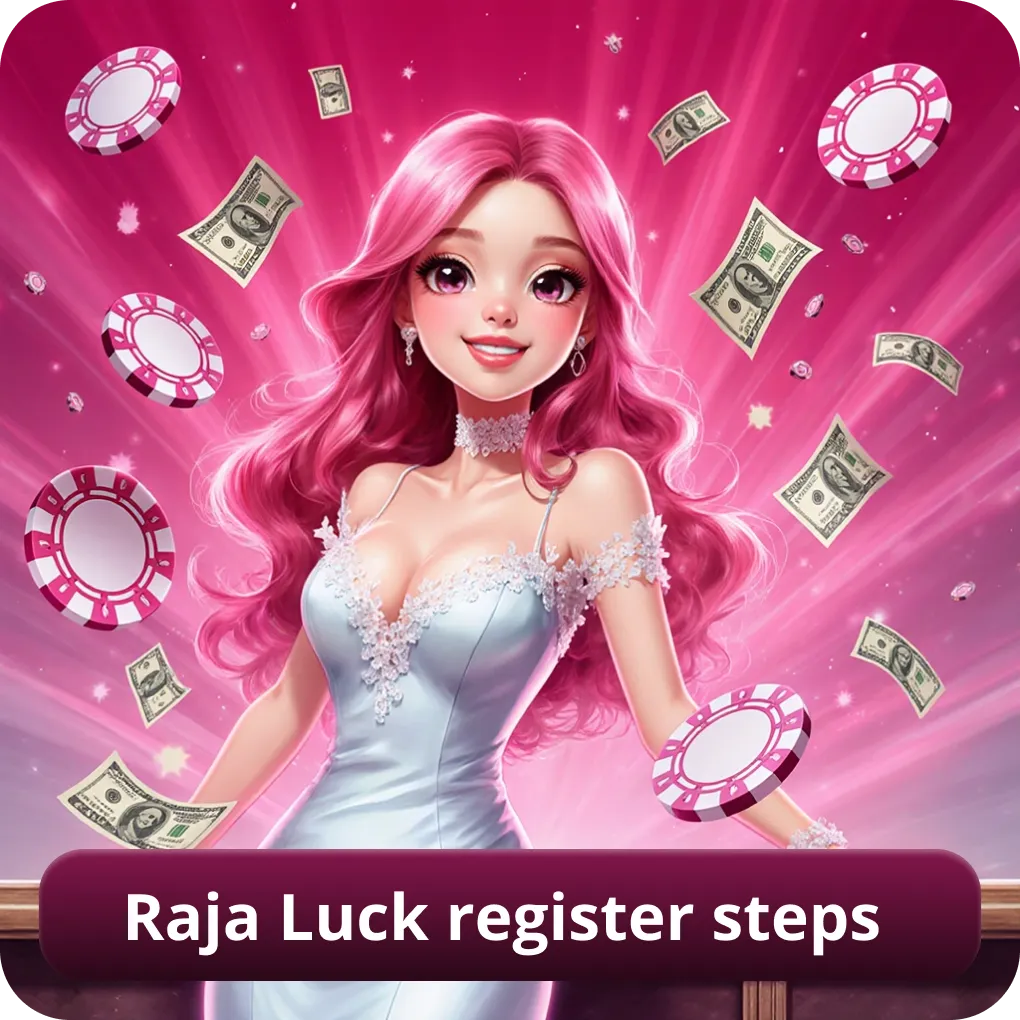 Raja Luck register steps